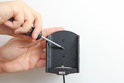 Uchwyt do Sony Xperia Z5 Premium z wbudowaną ładowarką samochodową do profesjonalnego montażu