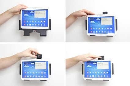 Uchwyt pasywny do Samsung Galaxy Tab 3 10.1 GT-P5210/P5220/P5200 z blokadą na kluczyk