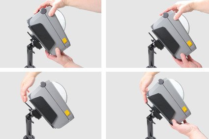 Uchwyt z adapterem MultiMoveClip do Zebra ZD410