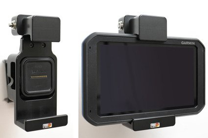 Uchwyt z blokadą antykradzieżową w postaci zamknięcia na kluczyk do Garmin dezl 780 LMT-D