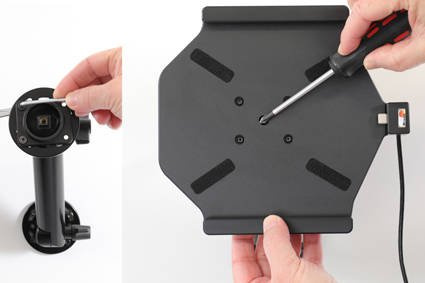 Uchwyt aktywny z kablem USB do Samsung Galaxy Tab A7 10.4 (2020) SM-T500/SM-T505