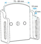 Uchwyt pasywny do Apple iPhone X w futerale