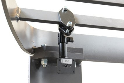 Baza montażowa Brodit na wózek widłowy montowana na obejmie zaciskowej z ramieniem 170 mm z zaciskiem do 72 mm