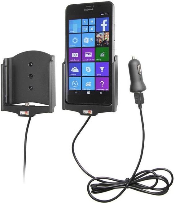 Uchwyt aktywny z kablem USB do Microsoft Lumia 640 XL & Nokia Lumia 640 XL