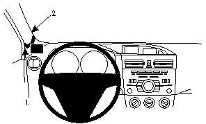 ProClip do Mazda 3 10-13