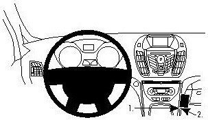 ProClip do Ford Grand C-Max 11-18