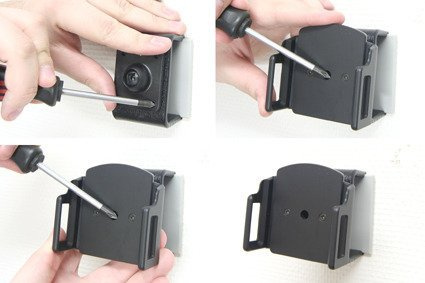 Uchwyt uniwersalny regulowany do iPhone 11 bez futerału oraz w futerale lub etui o wymiarach: 62-77 mm (szer.), 12-16 mm (grubość)