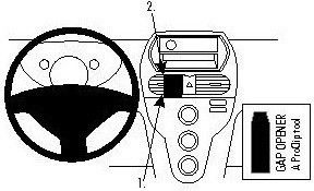 ProClip do Peugeot iOn 10-17