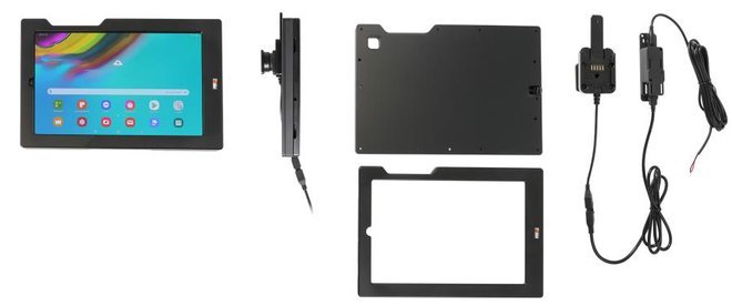 Brodit ochronna obudowa aktywna w wersji z adapterem Molex do profesjonalnego montażu do Samsung Galaxy Tab S5e 10.5 z systemem adaptacyjnym Active MultiMoveClip