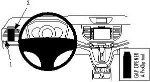 ProClip do Honda CR-V 12-16