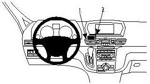 ProClip do Honda Odyssey 11-13 (wersja USA)
