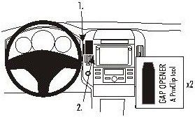 ProClip do Toyota Corolla Verso 04-09