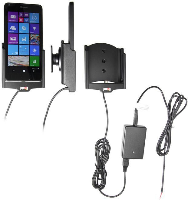 Uchwyt aktywny do instalacji na stałe do Microsoft Lumia 640 & Nokia Lumia 640