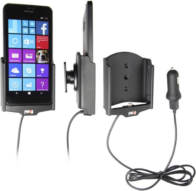 Uchwyt aktywny z kablem USB do Microsoft Lumia 640 XL & Nokia Lumia 640 XL