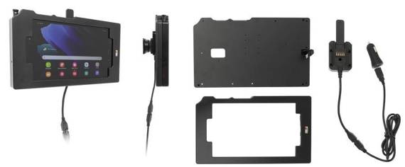 Brodit ochronna obudowa z adapterem Molex do profesjonalnego montażu do Samsung Galaxy Tab Active 2 SM-T390/SM-T395 z systemem adaptacyjnym Active MultiMoveClip 