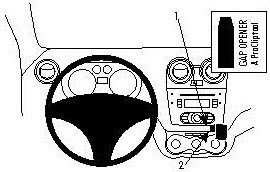 ProClip do Alfa Romeo MiTo 09-18