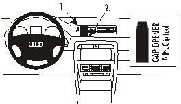 ProClip do Audi S4 Sedan 01-07