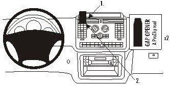 ProClip do Mercedes Benz Viano 04-14