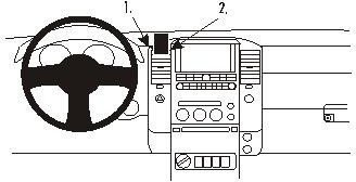 ProClip do Nissan Navara 06-10