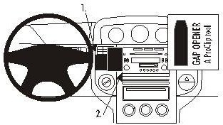 ProClip do Nissan X-Trail 04-07