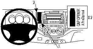 ProClip do Toyota HiLux 12-16