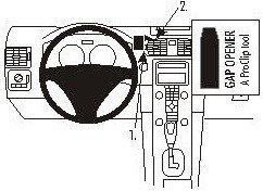 ProClip do Volvo S40 04-12