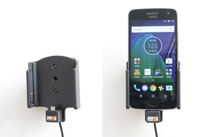 Uchwyt aktywny do instalacji na stałe do Motorola Moto G5 Plus