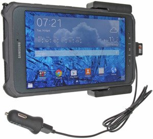 Uchwyt aktywny z kablem USB do Samsung Galaxy Tab Active 8.0 SM-T365 w oryginalnym futerale