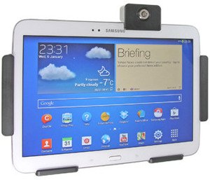 Uchwyt pasywny do Samsung Galaxy Tab 3 10.1 GT-P5210/P5220/P5200 z blokadą na kluczyk